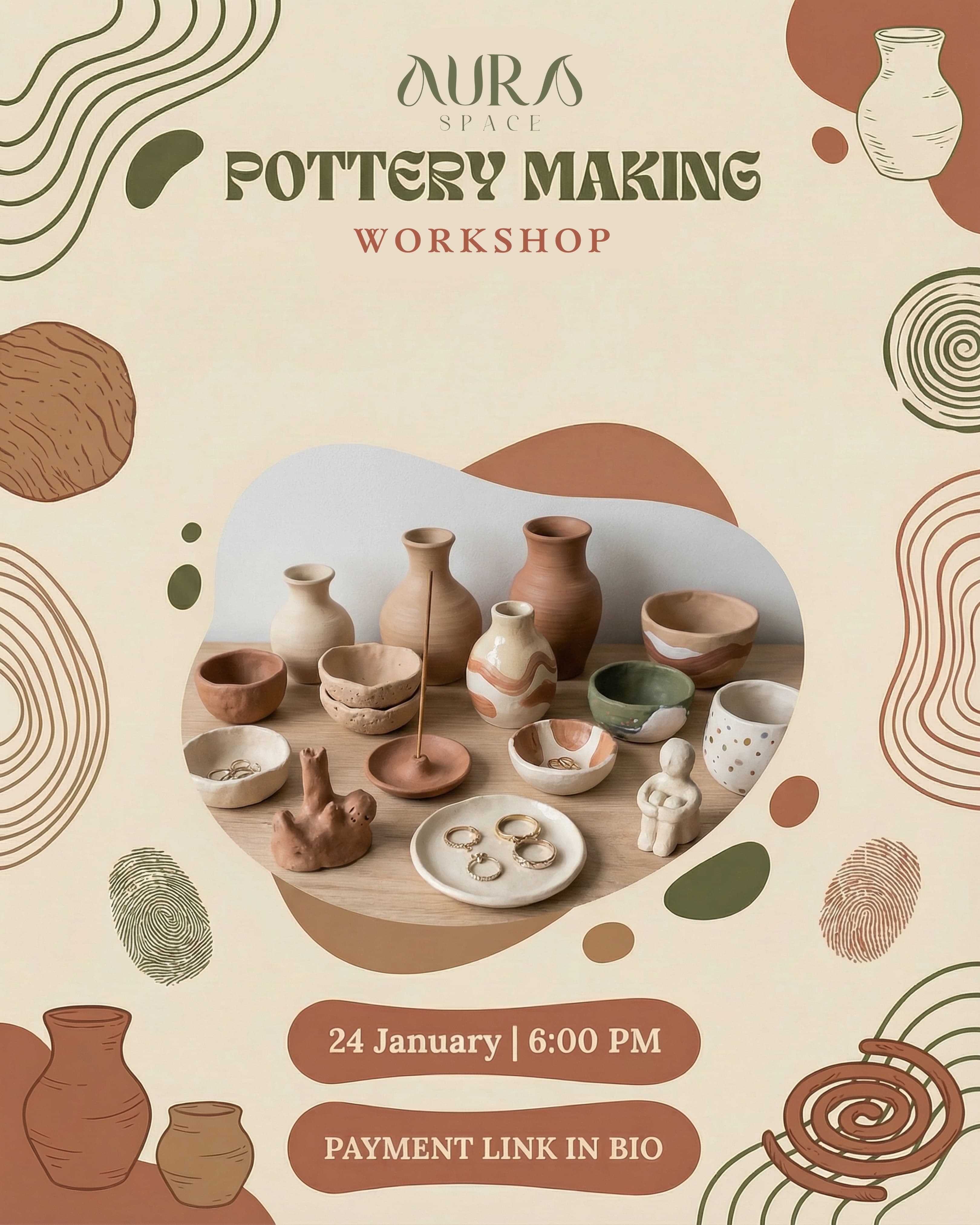 Pottery making workshop