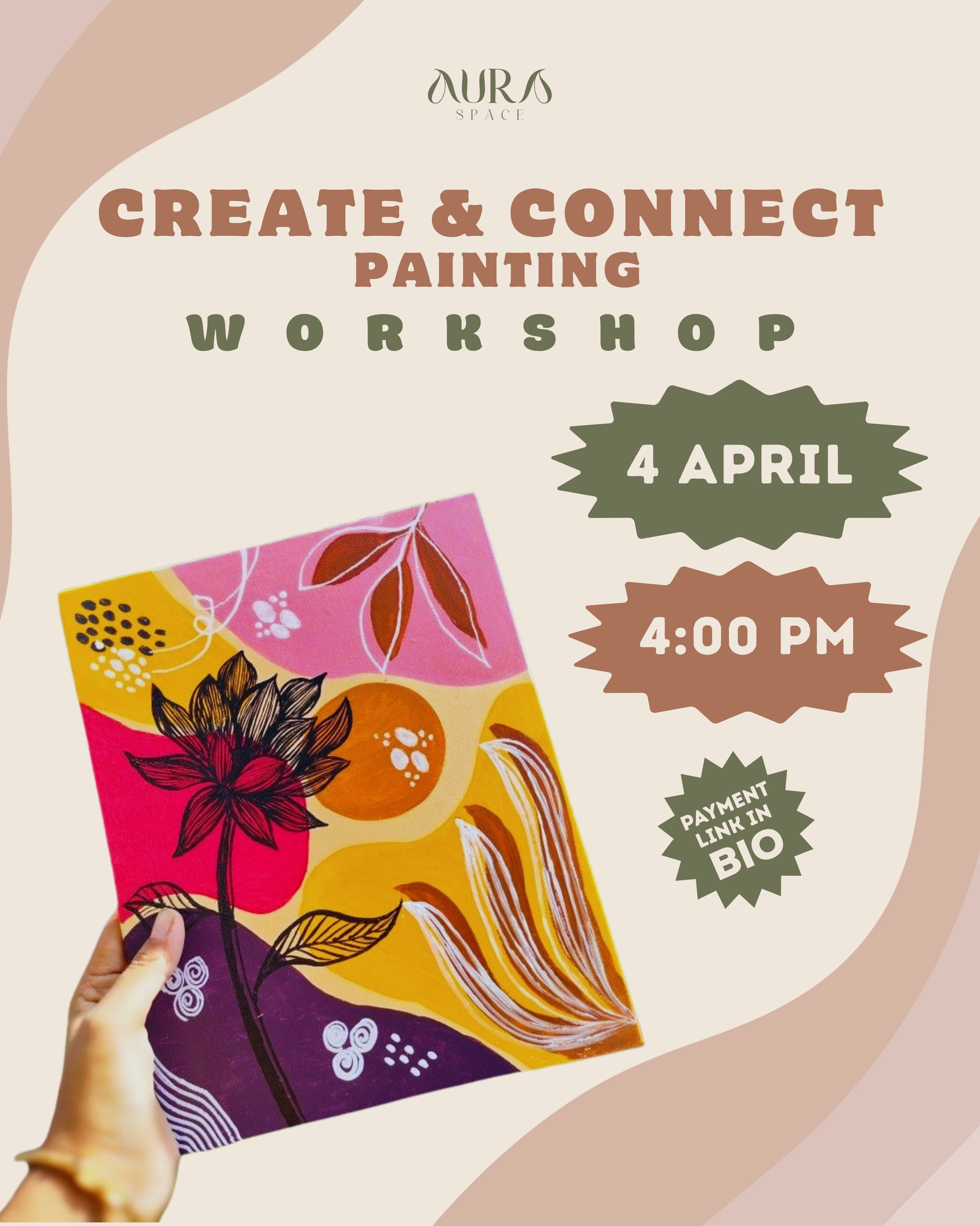 Create & connect painting workshop